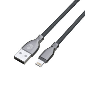 Forever Tornado USB – Lightning laidas 1,0 m 3A juodas - Image 3