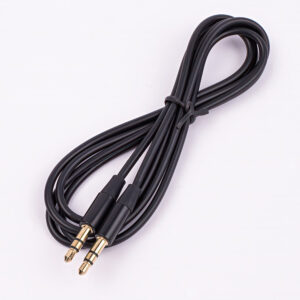 Maxlife garso kabelis jack 3.5 mm - jack 3.5 mm 1m juodas - Image 3