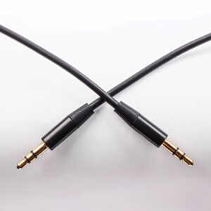 Maxlife garso kabelis jack 3.5 mm - jack 3.5 mm 1m juodas - Image 5