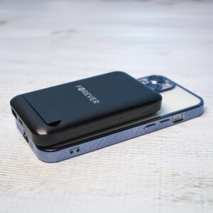 Forever belaidė išorinė baterija MATB-100 PD QC 22.5W 10000 mAh magnetinė, juoda - Image 8