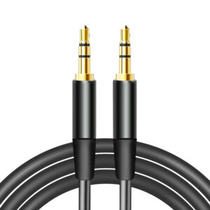 Maxlife garso kabelis jack 3.5 mm - jack 3.5 mm 1m juodas