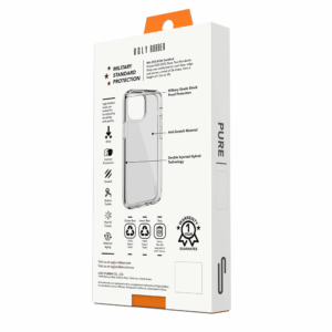 Ugly Rubber Pure dėklas, skirtas Apple iPhone X / Xs, skaidrus - Image 9