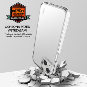 Ugly Rubber Pure dėklas, skirtas Apple iPhone X / Xs, skaidrus - Image 6