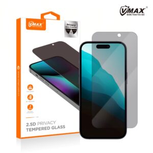 Vmax grūdintas stiklas 0.33mm 2,5D itin skaidrus privatumą saugantis stiklas, skirtas Apple iPhone 7 / 8 / SE2020 / SE2022 - Image 3