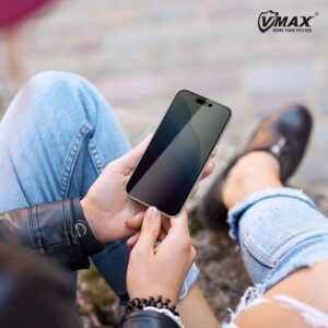 Vmax grūdintas stiklas 0.33mm 2,5D itin skaidrus privatumą saugantis stiklas, skirtas Apple iPhone 7 / 8 / SE2020 / SE2022 - Image 4