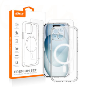 Vmax dėklo ir 2,5D premium stiklo rinkinys, skirtas Apple iPhone 16 Plus 6,7" - Image 2