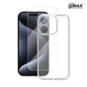 Vmax dėklo ir 2,5D premium stiklo rinkinys, skirtas Samsung Galaxy A14 4G / A14 5G