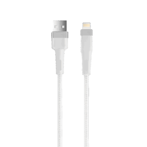 Setty USB – Lightning laidas 1,2 m 2A KNA-L-1.220 baltas