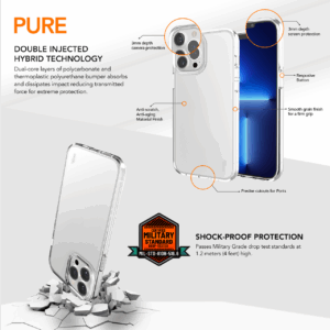 Ugly Rubber Pure dėklas, skirtas Apple iPhone X / Xs, skaidrus - Image 12