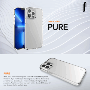 Ugly Rubber Pure dėklas, skirtas Apple iPhone 15 Plus 6,7" skaidrus - Image 10