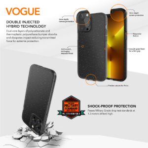 Ugly Rubber Vogue dėklas, skirtas Apple iPhone 6G / 7G / 8G / SE 2 / SE 3, skaidrus - Image 11