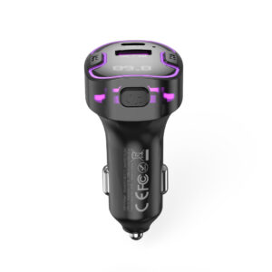 XO FM siųstuvas BCC12 Bluetooth MP3 automobilinis įkroviklis 3,1A juodas - Image 3