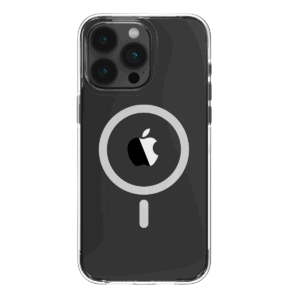 Comma case Elemental Mag, skirtas Apple iPhone 15 Plus, skaidrus