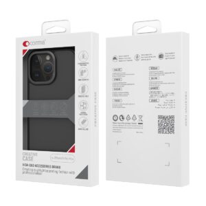 Comma case Joy Elegant, skirta Apple iPhone 15 Plus, juodas - Image 2
