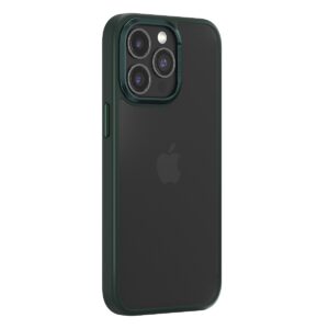 Comma dėklas Joy Elegant, skirtas Apple iPhone 15 Plus, tamsiai žalias