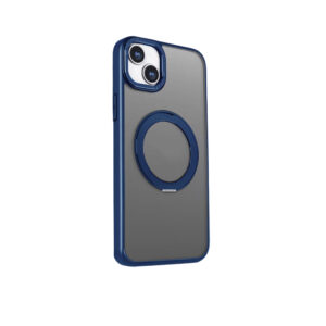 Mag Ring besisukantis dėklas, skirtas Apple iPhone 11, tamsiai mėlynas