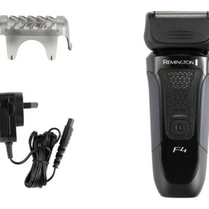 Remington F4002 skustuvas vyrams Rotorinis skustuvas Apkarpymo mašinėlė Juoda, Mėlyna - Image 3