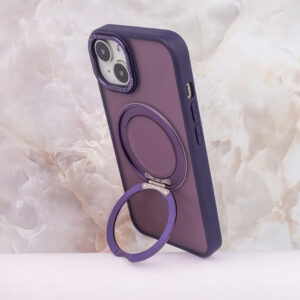 „Mag Ring“ besisukantis dėklas, skirtas „Apple iPhone 12 / 12 Pro“ 6,1" violetinis - Image 8