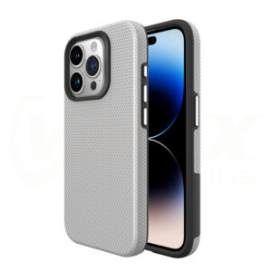 Vmax trikampio formos dėklas Samsung Galaxy A35 5G sidabrinis - Image 2