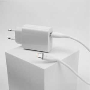 Forever USB - USB-C laidas 1,0 m 6A baltas - Image 4