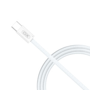 XO kabelis NB-Q260A PD USB-C - USB-C 1m baltas 60W - Image 2