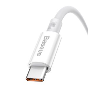 Baseus laidas Superior USB - USB-C 2,0m moon white 100W - Image 4