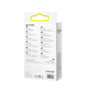 Baseus laidas Tungsten USB - USB-C 2,0m juodas 100W - Image 2