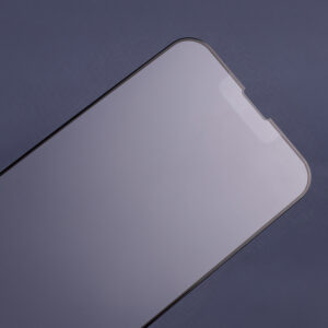 6D matinis grūdintas stiklas Apple iPhone 13 Mini 5,4'' su juodu rėmeliu - Image 9