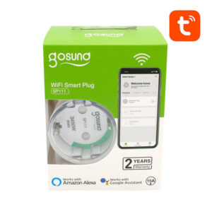 Smart plug WiFi Gosund SP111 3680W 16A, Tuya 2-pack - Image 4
