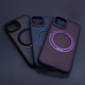 „Mag Ring“ besisukantis dėklas, skirtas „Apple iPhone 12 / 12 Pro“ 6,1" violetinis - Image 11