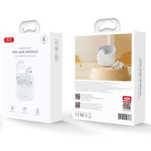 XO Bluetooth ausinės X33 TWS baltos - Image 2