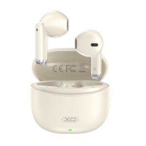 XO Bluetooth ausinės X33 TWS smėlio spalvos