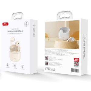 XO Bluetooth ausinės X33 TWS smėlio spalvos - Image 2
