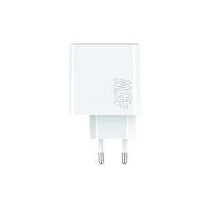 Maxlife MXTC-07-45AC PD QC įkroviklis 1x USB-C 1x USB 45W baltas - Image 3