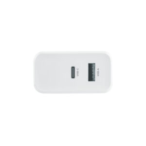 Maxlife MXTC-07-45AC PD QC įkroviklis 1x USB-C 1x USB 45W baltas - Image 4