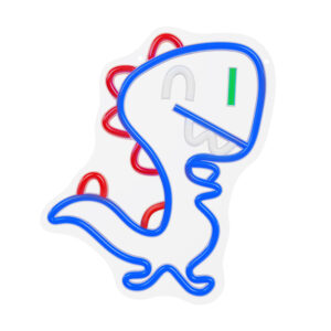 Neoninis PLEXI LED JURASSIC BABY DINO mėlynas FLNJ01 Forever Light