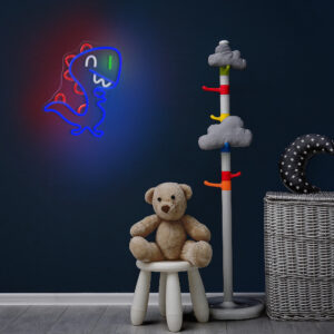 Neoninis PLEXI LED JURASSIC BABY DINO mėlynas FLNJ01 Forever Light - Image 8