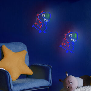Neoninis PLEXI LED JURASSIC BABY DINO mėlynas FLNJ01 Forever Light - Image 9