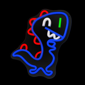 Neoninis PLEXI LED JURASSIC BABY DINO mėlynas FLNJ01 Forever Light - Image 3