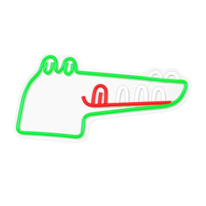 Neoninis PLEXI LED JURASSIC CROC žalias FLNJ03 Forever Light - Image 2
