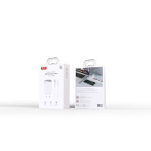 XO sieninis įkroviklis CE19 QC 18W 1x USB baltas + microUSB laidas - Image 4