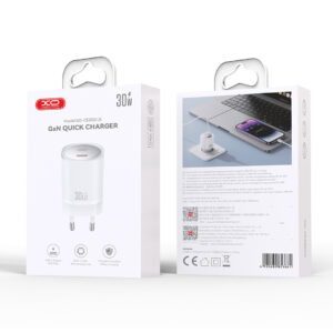 XO sieninis įkroviklis CE20 PD 30W 1x USB-C baltas - Image 3