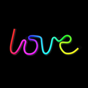 Neoninis LED RGB LOVE FLRN01 + RC Forever Light - Image 3