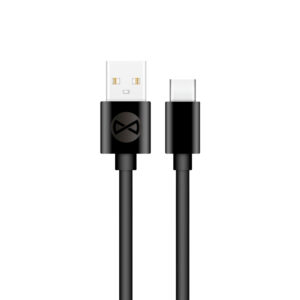 Forever USB – USB-C laidas 1,0 m 3A juodas