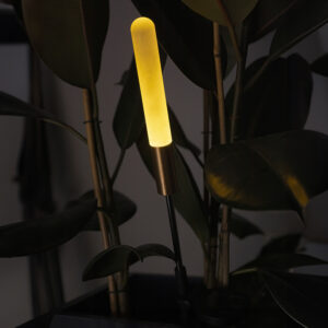 Forever Light saulės energija įkraunama LED lempa SUNARI FLS-72 kristalinė lempa apvali 3000K 600mAh 0,72Wh Ni-MH - Image 3