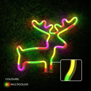 Neoninė LED lemputė ELK daugiaspalvė šikšnosparnis + USB FLNE12 Forever Light - Image 5