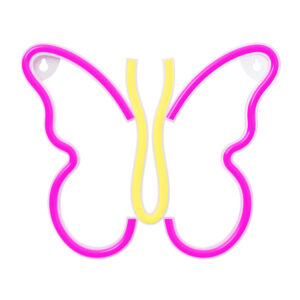 Neoninis LED šviestuvas BUTTERFLY rožinis NNE03 Neolia
