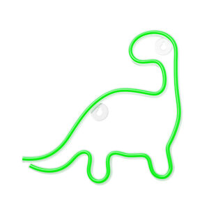 Neoninis LED šviestuvas DINOSAUR žalias NNE01 Neolia - Image 2