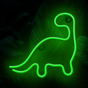 Neoninis LED šviestuvas DINOSAUR žalias NNE01 Neolia - Image 4
