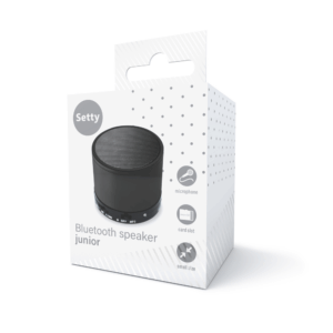 Setty „Bluetooth“ garsiakalbis Junior, juodas - Image 3